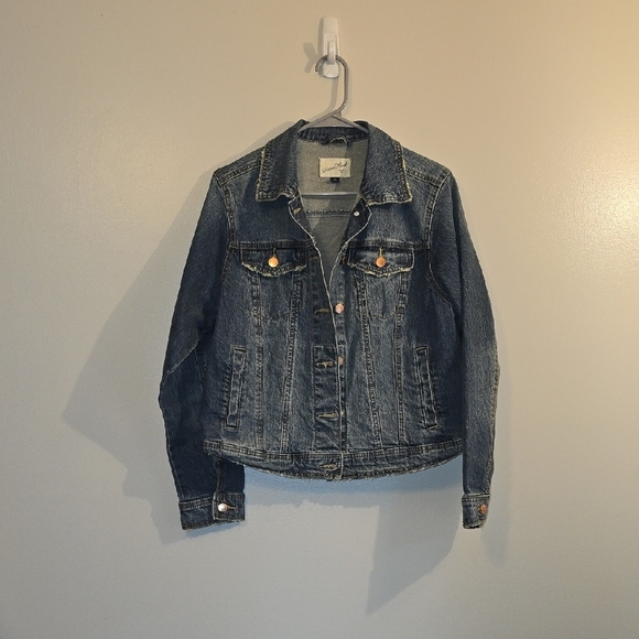 Universal Thread Jackets & Blazers - Universal Thread Dark Blue Denim Jacket LOT K